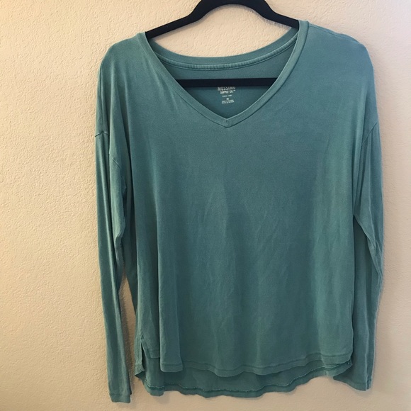 Teal Long Sleeve Shirt - Picture 2 of 2